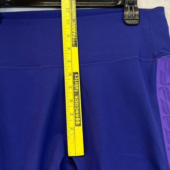 FABLETICS Leggings Womens XL Purple Define Powerhold Side Banner Pull On Stretch - Picture 8 of 13